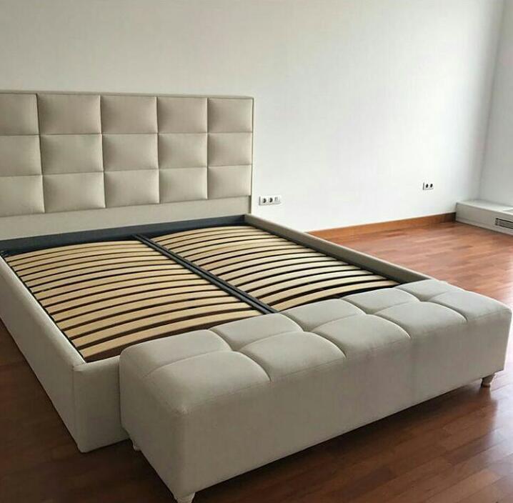 Кровать "Комфорт" с пуфиком